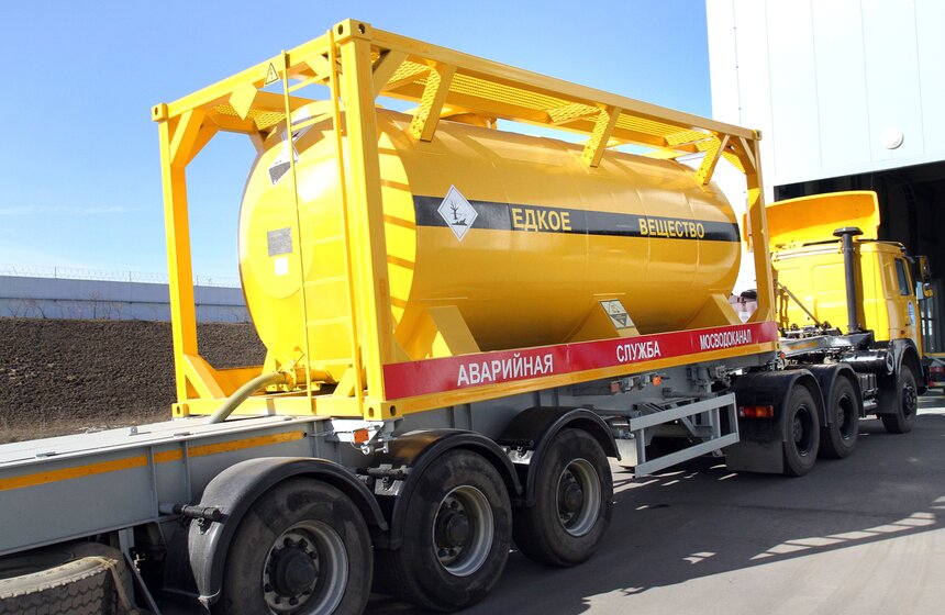 Сергей Собянин открыл завод по производству гипохлорита натрия 13 фото