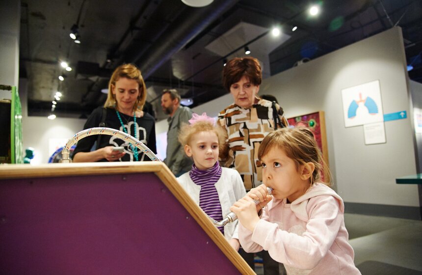 Открытие интерактивного музея человека "Живые системы" 6 фото