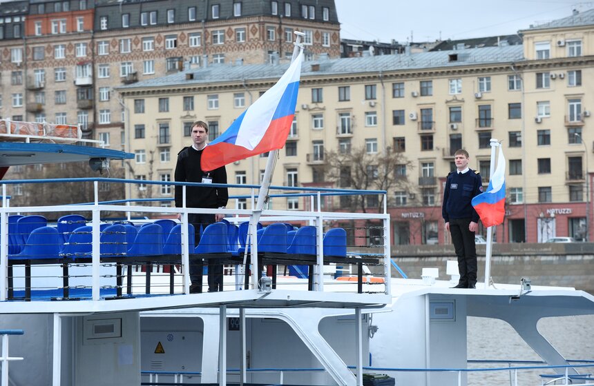 На причале парка Горького открыли пассажирскую навигацию 6 фото