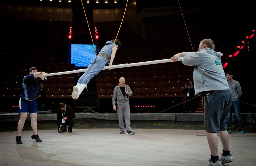 За кулисами Большого московского цирка 24 фото