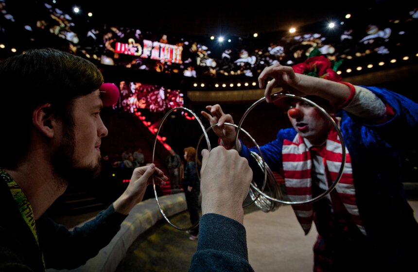 За кулисами Большого московского цирка 34 фото