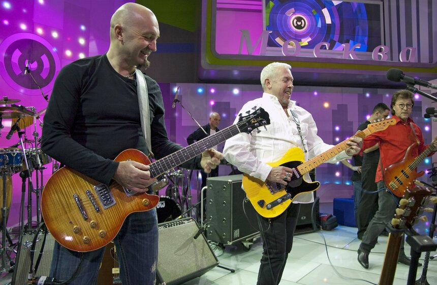 "Машина времени" в студии "Москва 24" 3 фото