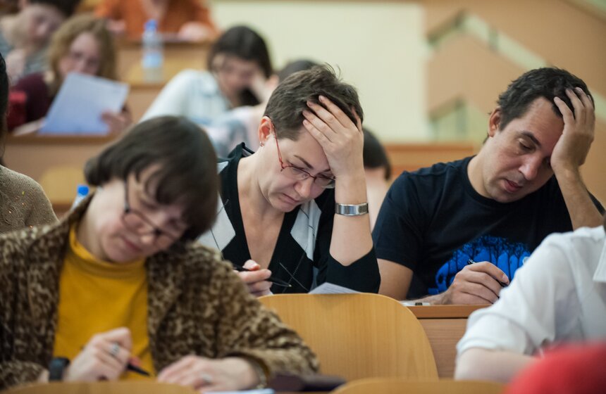 В столице прошел тотальный диктант 15 фото