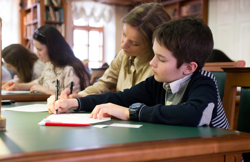 В столице прошел тотальный диктант 39 фото