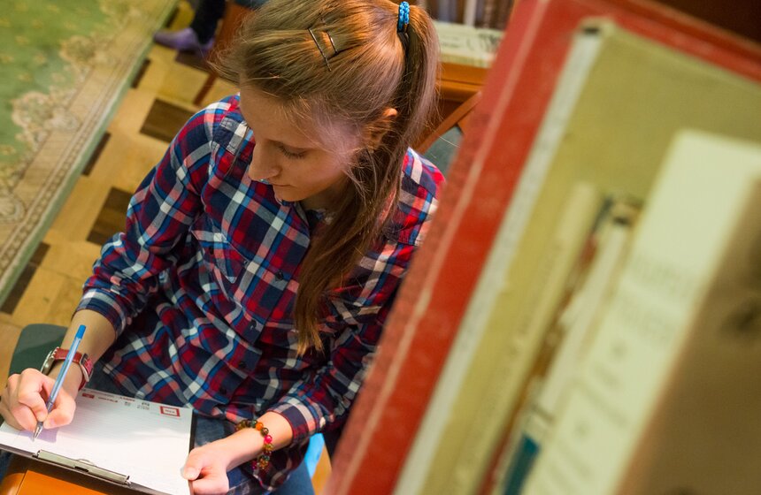 В столице прошел тотальный диктант 37 фото