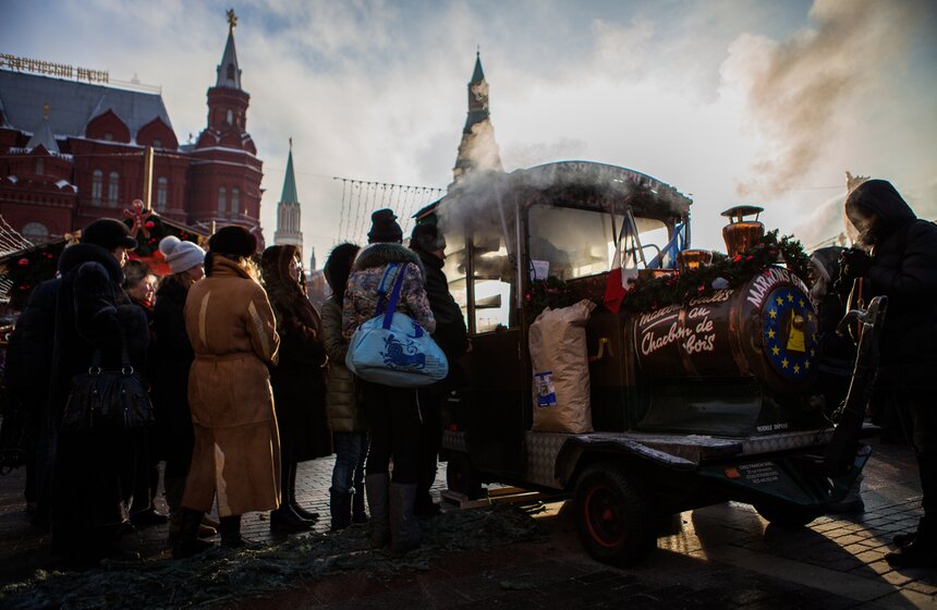 На Манежной площади открылась Страсбургская ярмарка 5 фото