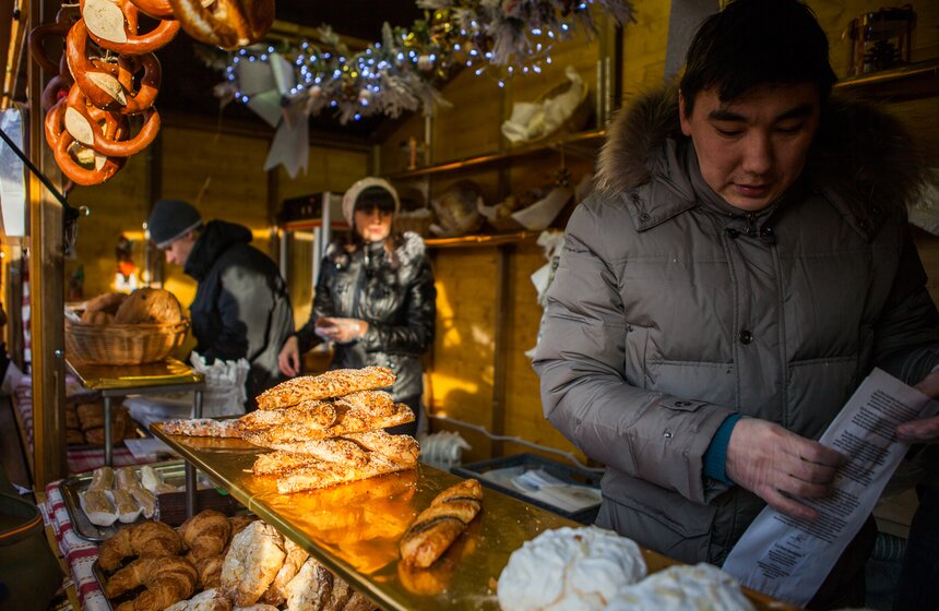 На Манежной площади открылась Страсбургская ярмарка 11 фото