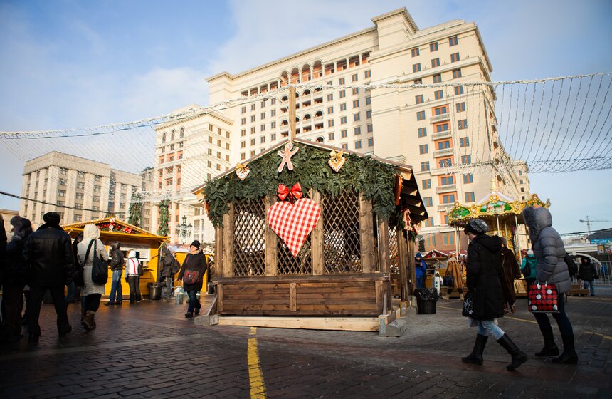 На Манежной площади открылась Страсбургская ярмарка 7 фото