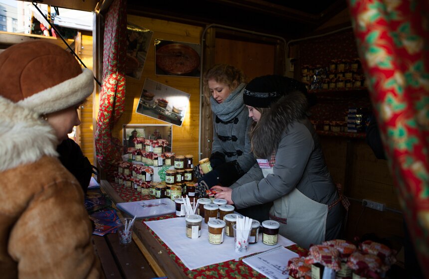 На Манежной площади открылась Страсбургская ярмарка 8 фото