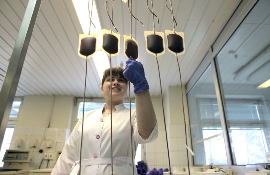 Как работает Центр крови ФМБА России 25 фото