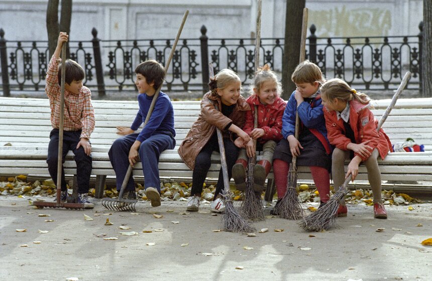 Москва. 1982 год. Фото: ТАСС/ Борис Кавашкин и Валерий Христофоров