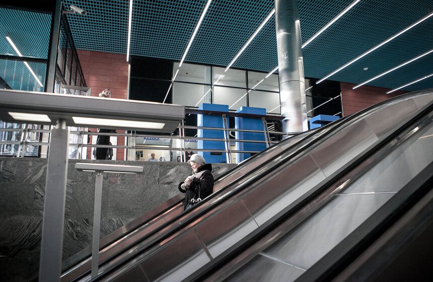 В Москве открылась новая станция метрополитена - "Алма-Атинская" 14 фото