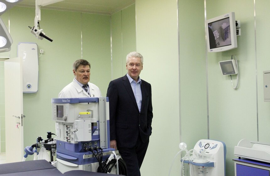 Сергей Собянин открыл роддом на востоке столицы 7 фото