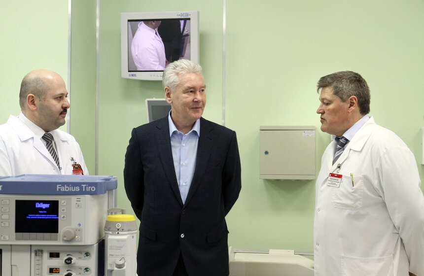 Сергей Собянин открыл роддом на востоке столицы 9 фото