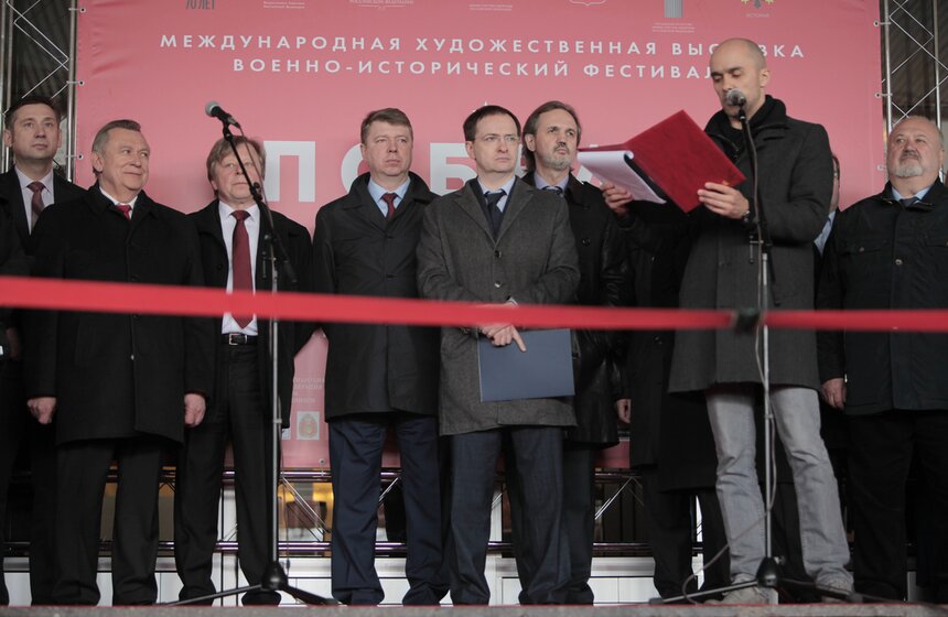 В ЦДХ открылся первый военно-исторический фестиваль "Победа" 2 фото