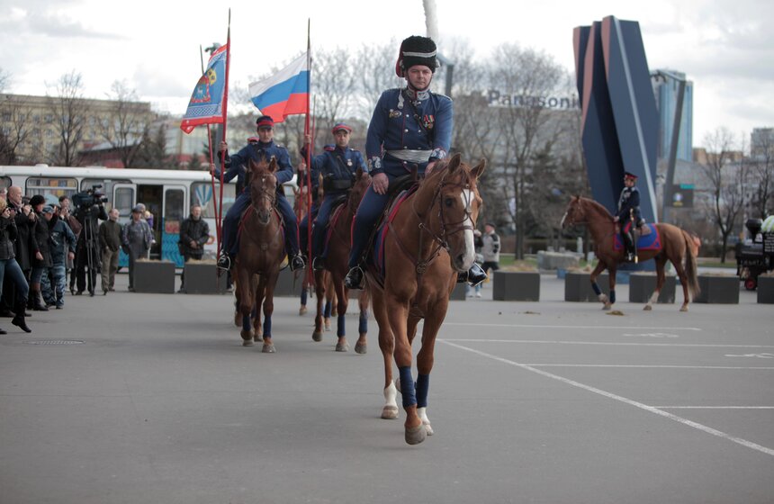 В ЦДХ открылся первый военно-исторический фестиваль "Победа" 1 фото