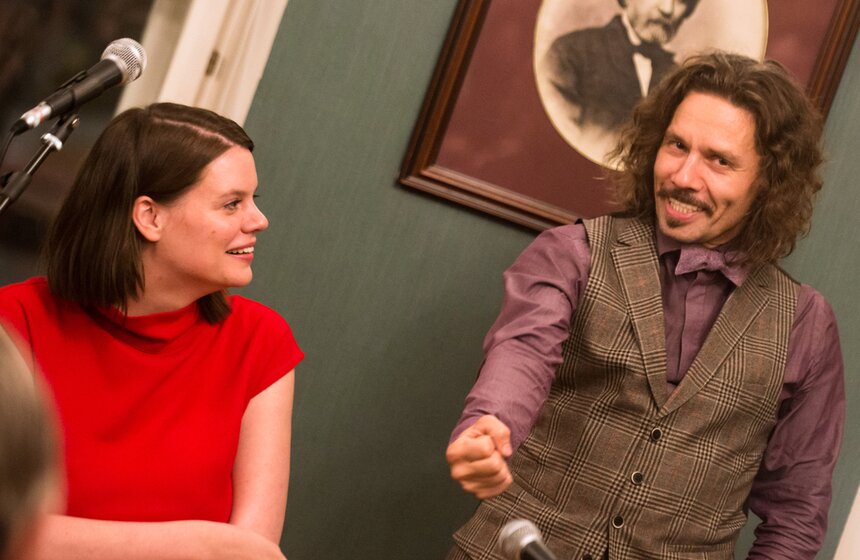 В библиотеке имени Тургенева состоялся поэтический конструктор 24 фото