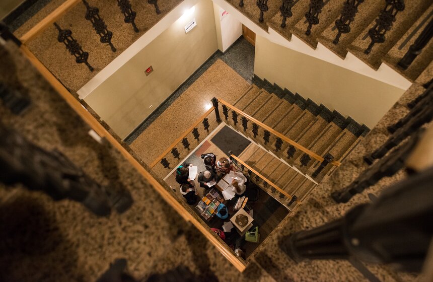 В библиотеке имени Тургенева состоялся поэтический конструктор 9 фото