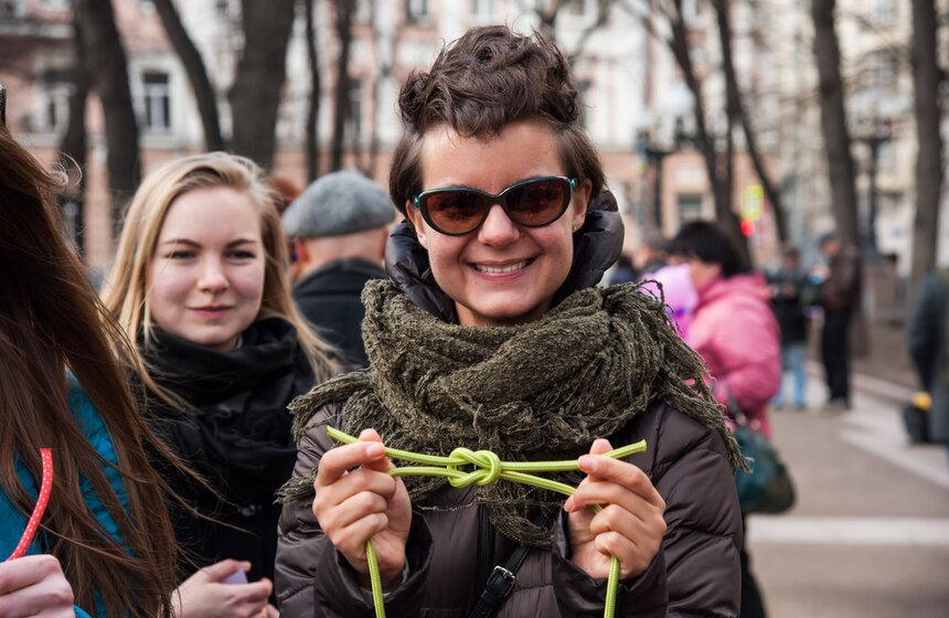 На Патриарших прудах прошел "МедиаСубботник" в виде квеста 28 фото