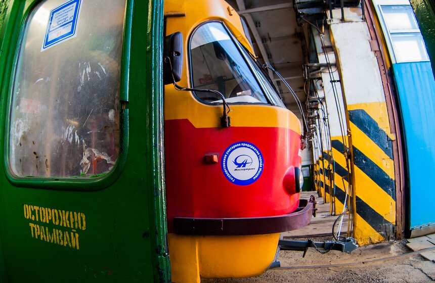 На Чистопрудном бульваре прошел парад трамваев 21 фото