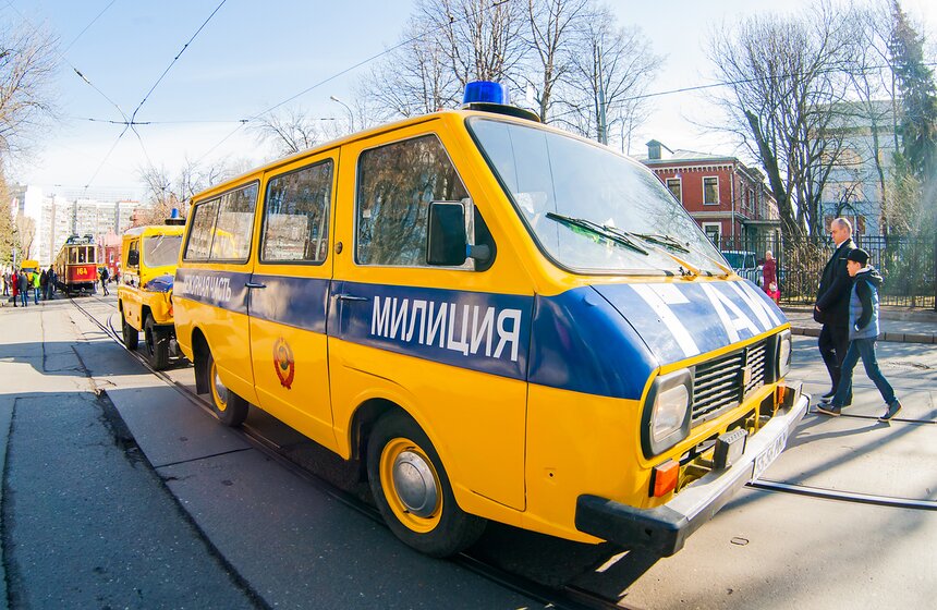 На Чистопрудном бульваре прошел парад трамваев 9 фото