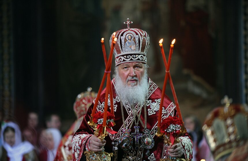 В храме Христа Спасителя прошло пасхальное богослужение 21 фото