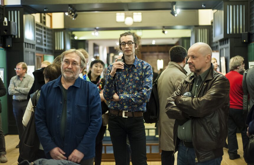 Выставка Анатолия Зверева "И люди, и звери" в галерее "Веллум" 9 фото