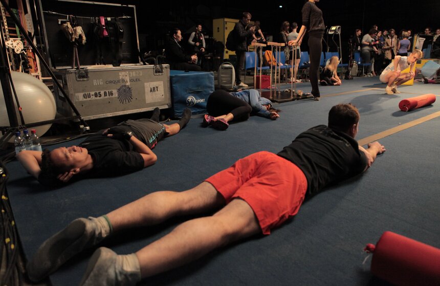 Cirque du Soleil: как выглядит закулисье шоу Quidam 5 фото