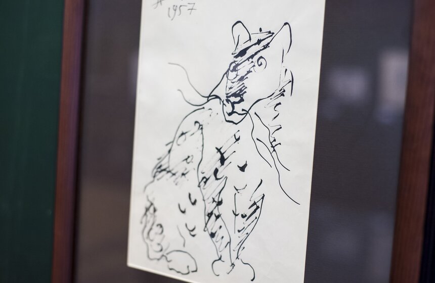 Выставка Анатолия Зверева "И люди, и звери" в галерее "Веллум" 3 фото