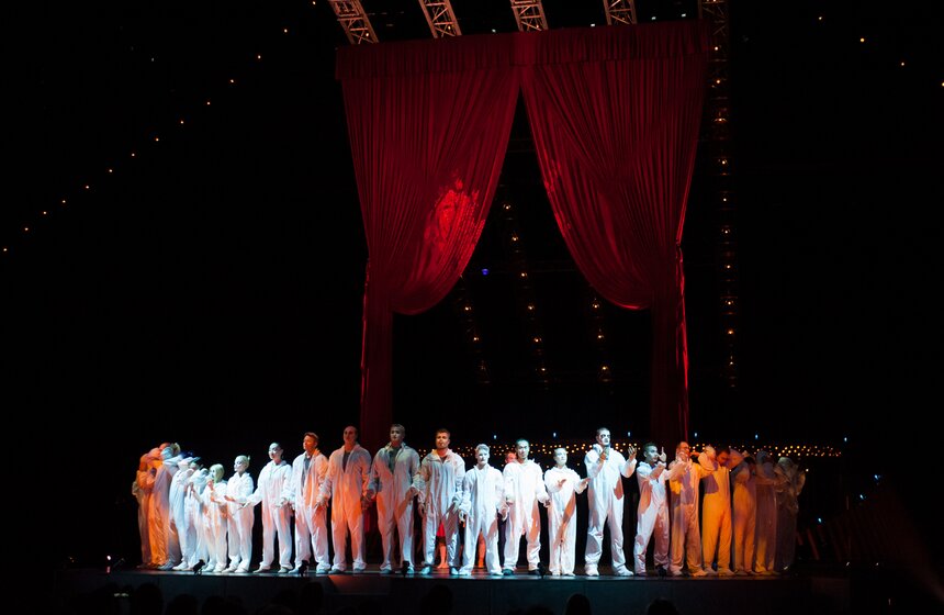 В Москве прошел генеральный прогон шоу Quidam Cirque du Soleil 26 фото