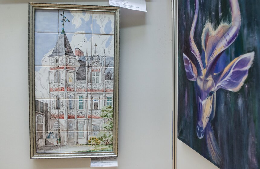 В ЦДХ начала работу "Российская неделя искусств" 8 фото