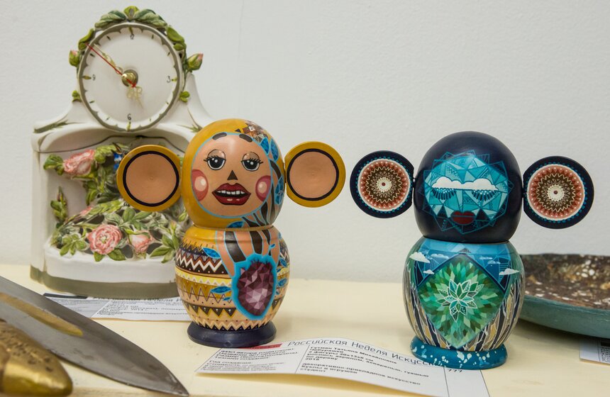 В ЦДХ начала работу "Российская неделя искусств" 20 фото