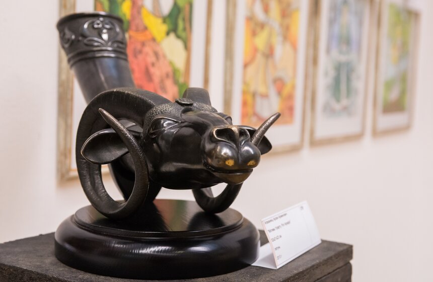 В ЦДХ начала работу "Российская неделя искусств" 15 фото