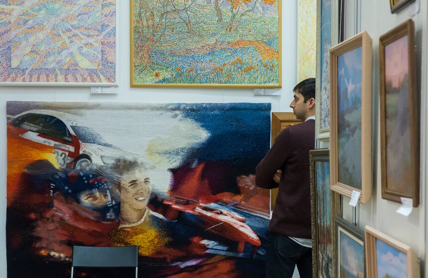 В ЦДХ начала работу "Российская неделя искусств" 4 фото