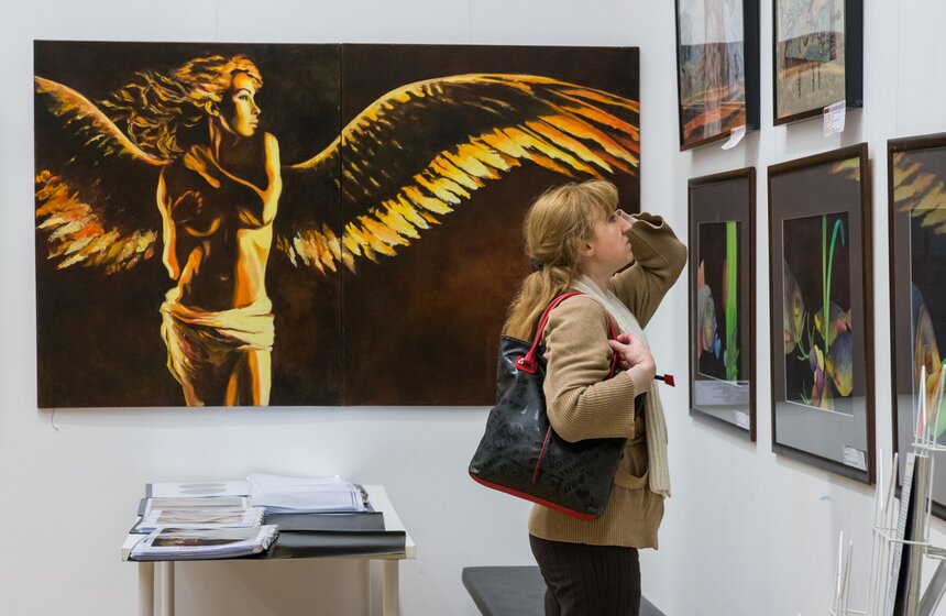 В ЦДХ начала работу "Российская неделя искусств" 3 фото