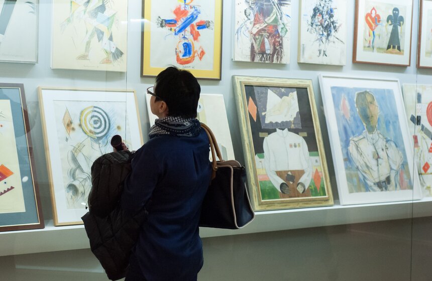 Выставка "Владимир Немухин. Грани формализма" в ММОМА 9 фото