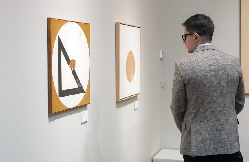 Выставка "Владимир Немухин. Грани формализма" в ММОМА 13 фото