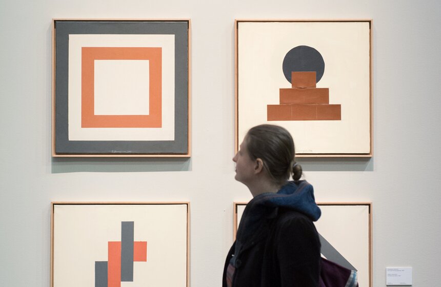 Выставка "Владимир Немухин. Грани формализма" в ММОМА 14 фото