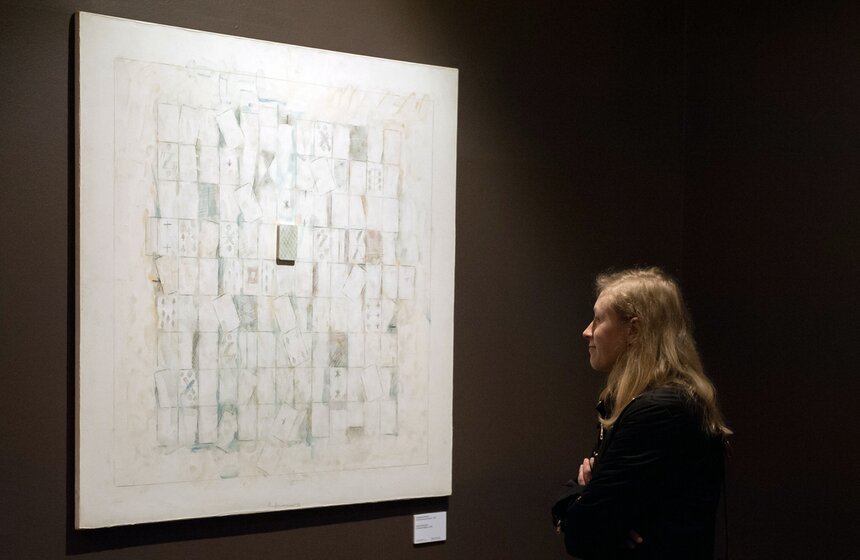 Выставка "Владимир Немухин. Грани формализма" в ММОМА 18 фото