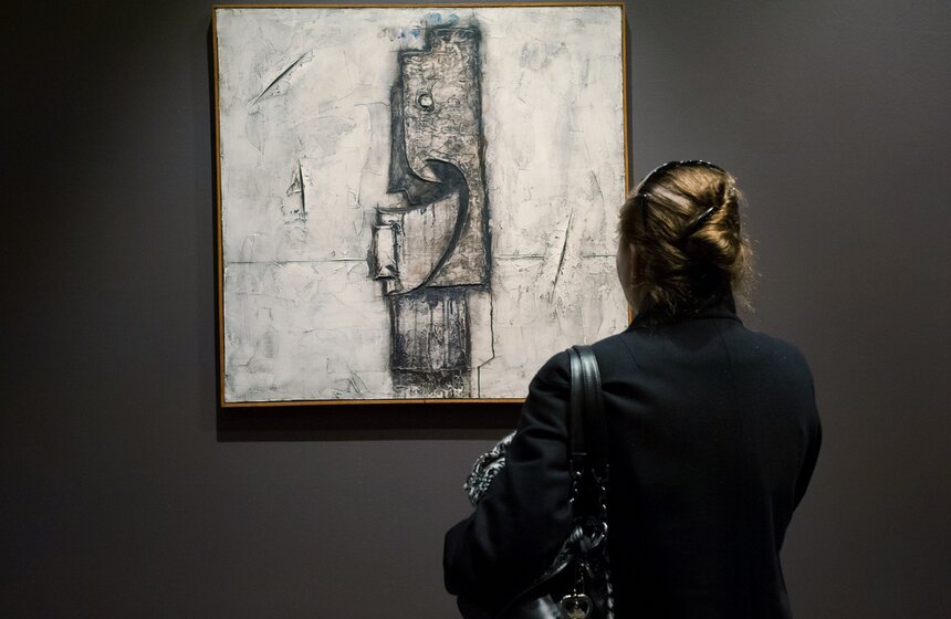 Выставка "Владимир Немухин. Грани формализма" в ММОМА 17 фото