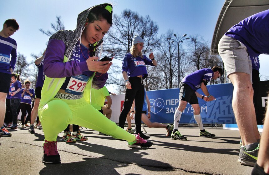 Прошел первый забег подготовительного этапа Московского марафона 6 фото