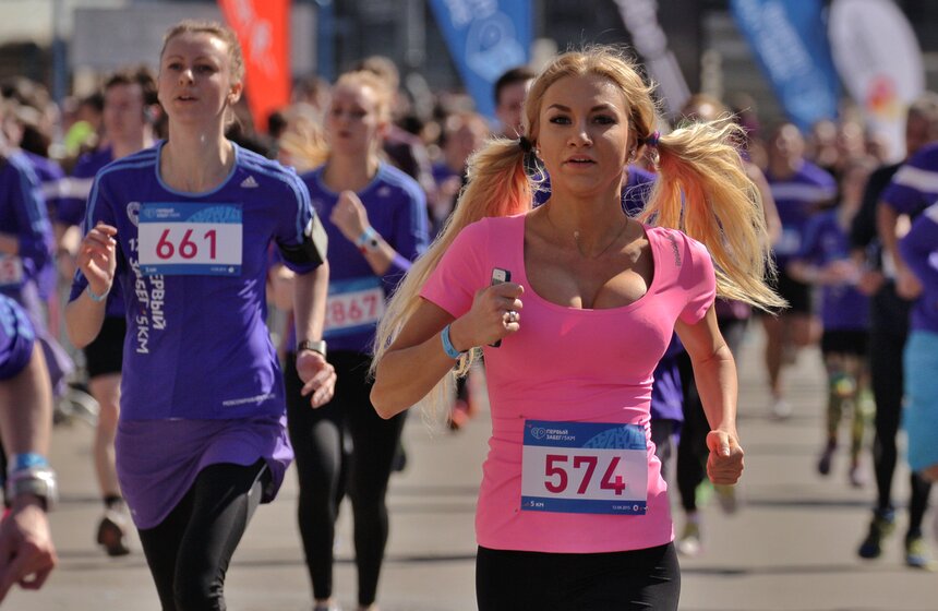 Прошел первый забег подготовительного этапа Московского марафона 12 фото