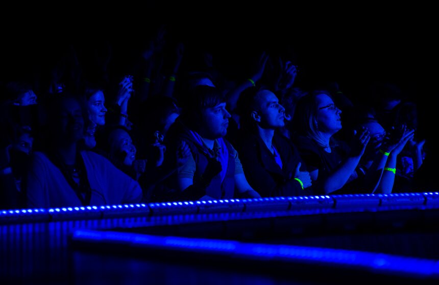 Робби Уильямс спел для московских поклонников в "Олимпийском" 12 фото