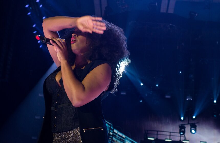 Робби Уильямс спел для московских поклонников в "Олимпийском" 16 фото