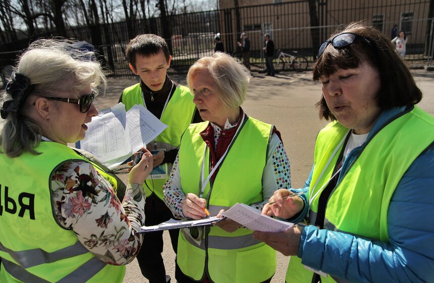 Прошел первый забег подготовительного этапа Московского марафона 19 фото