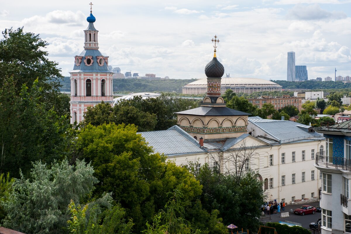 Андреевский монастырь в москве