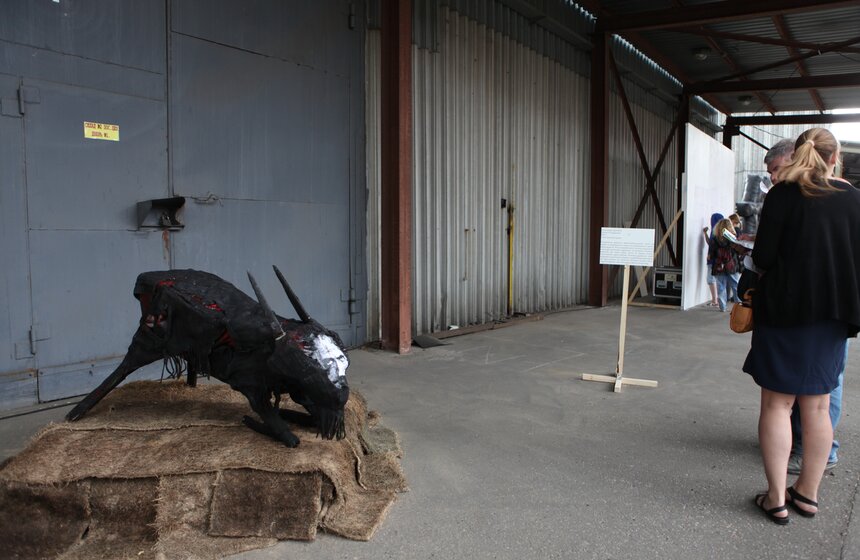 На заводе "Кристалл" состоялся фестиваль современного искусства 16 фото