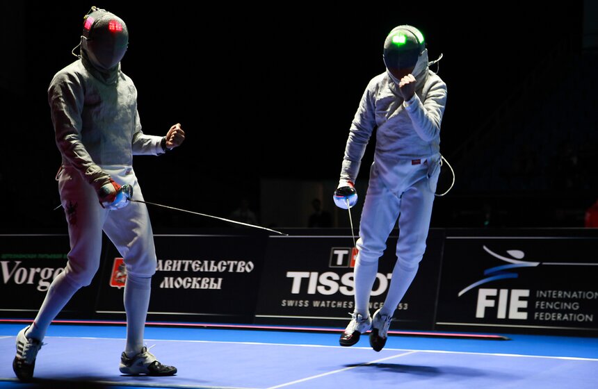 В столице проходит чемпионат мира по фехтованию 17 фото