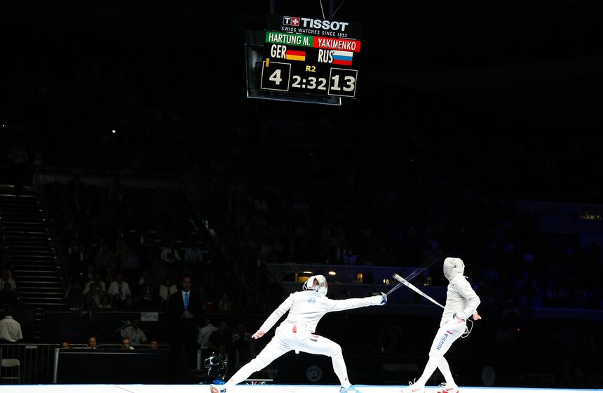 В столице проходит чемпионат мира по фехтованию 16 фото