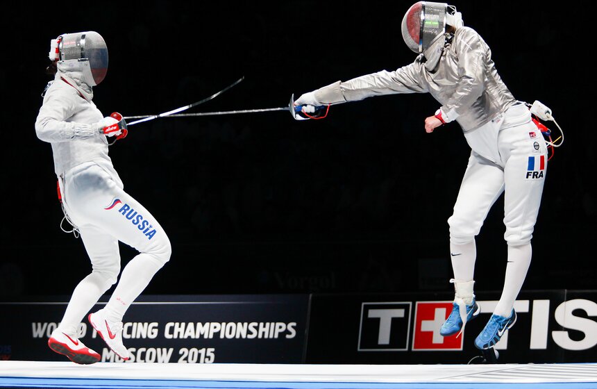 В столице проходит чемпионат мира по фехтованию 22 фото